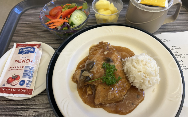 アメリカ夕食
